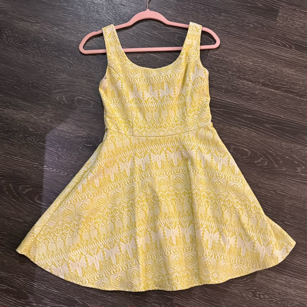 Ellison neon yellow dress - size small